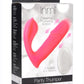 Inmi Shegasm Panty Thumper Rechargeable Silicone Panty Vibe with Remote Control - Pink