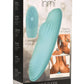 Inmi Wave Slider 28x Vibrating Silicone Pad with Remote Control - Blue