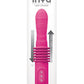 Inya Deep Stroker Silicone Rechargeable Vibrator - Pink