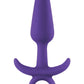 Inya Prince Silicone Butt Plug - Purple - Small