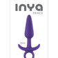 Inya Prince Silicone Butt Plug - Purple - Small