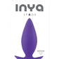 Inya Spade Silicone Butt Plug - Purple - Medium