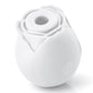 Inya The Rose Silicone Rechargeable Clitoral Stimulator - White