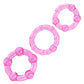 Island Rings Cock Rings - Pink - 3 Piece Set