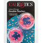 Island Rings Double Stacker Cock Rings - Pink - 2 Piece Set