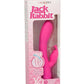 Jack Rabbit Elite Rocking Rabbit Silicone Rechargeable Vibrator - Pink