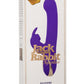 Jack Rabbit Signature Rechargeable Silicone Suction Rabbit Vibrator - Purple