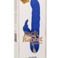 Jack Rabbit Signature Rechargeable Silicone Wave Motion Rabbit Vibrator - Blue
