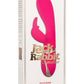 Jack Rabbit Signature Silicone Ultra Soft Rabbit Vibrator Multi Function USB Rechargeable Waterproof - Pink