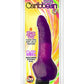 Jelly Caribbean Number 2 Jelly Vibrator - Purple - 8in