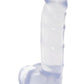 Jelly Jewels Dildo with Balls