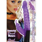 Jelly Mini Rabbit Vibro Wand Silicone Vibrator - Purple