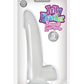 Jelly Rancher Smooth Rider Dildo - Clear - 5in