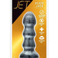 Jet Black Jack Butt Plug - Carbon Metallic - Black