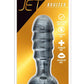 Jet Bruiser Butt Plug - Carbon Metallic - Black