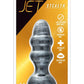 Jet Stealth Butt Plug - Carbon Metallic - Black