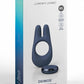 Jimmyjane Deimos Rechargeable Silicone Dual Vibe Cock Ring - Blue