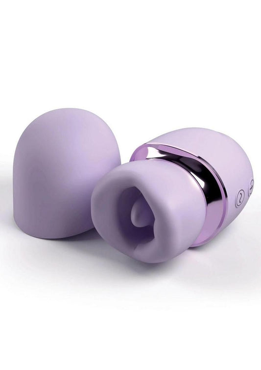 Jimmyjane Hello Kiss Pro Rechargeable Silicone Clitoral Stimulator - Lavender/Purple