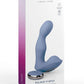 Jimmyjane Pulsus P-Spot Rechargeable Silicone Dual Stimulator with Remote - Blue