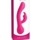 Jimmyjane Ruby Rabbit Rechargeable Silicone Flexible Rabbit Vibrator - Pink