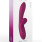 Jimmyjane Solis Rabbit Rechargeable Silicone Dual Vibrator - Fuchsia/Pink