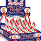 Jingle Balls Holiday Cock Lolliops - Multicolor - 12 Per Display