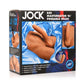 Jock Ass Masturbator with Poseable Dildo - Vanilla