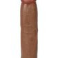 Jock Bareskin Realistic Dong - Caramel - 8in