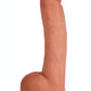 Jock Bareskin Realistic Dong with Balls - Vanilla - 9in