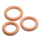 Jock Discrete Silicone Cock Ring - Caramel - Set