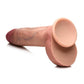 Jock Dual Density Silicone Dildo with Balls