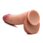 Jock Dual Density Silicone Dildo with Balls