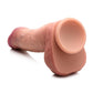 Jock Dual Density Uncut Dildo with Balls