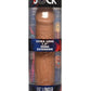 Jock Extra Long Penis Extension Sleeve - Caramel - 1.5in
