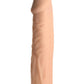 Jock Extra Long Penis Extension Sleeve - Vanilla - 1.5in