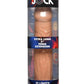 Jock Extra Long Penis Extension Sleeve - Caramel - 3in