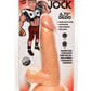 Jock Football Frank Dildo with Balls - Vanilla - 6.75in