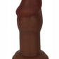 Jock Mega Penis Head Anal Plug - Chocolate