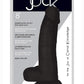 Jock Realistic Dildo with Balls - Black - 8in