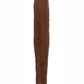 Jock Tapered Double Dildo - Chocolate - 13in