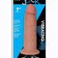Jock Vibrating Dildo - Vanilla - 7in