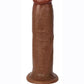 Jock Vibrating Dildo - Caramel - 8in