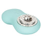 Jopen Pave Audrey Rechargeable Silicone Vibrating Probe with Crystals and Remote Control