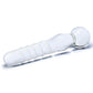 Joystick Textured Glass Dildo
