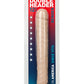 Jr. Veined Double Header Bender Dildo - Flesh/Vanilla - 12in