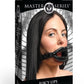 Juicy Lips Silicone Open Mouth Gag - Black