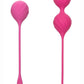 Kegel Training - Pink - 2 Piece/Set