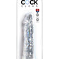 King Cock Dildo - Clear - 8in