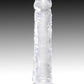 King Cock Dildo - Clear - 8in