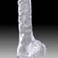 King Cock Dildo with Balls